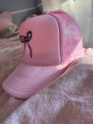 Boutique Trucker Hat Pink thumbnail 2