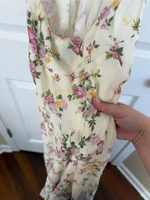 Reformation Briony Dress in Floral 12 thumbnail 7