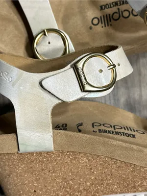 Birkenstock Papillio Cream Ankle-Strap Wedge Sandals thumbnail 12
