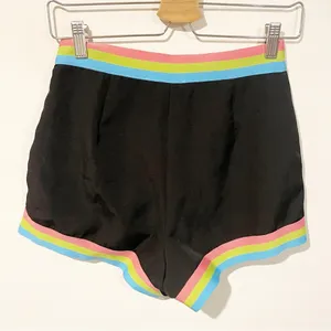 Dolls Kill x Powerpuff Girls Size Medium Black Rainbow Stripe Skort Shorts Skirt thumbnail 5