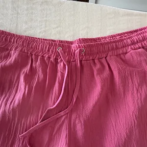 Women's Linen Cotton Style Pull On Drawstring Waist Pants Size XL #260645 thumbnail 2