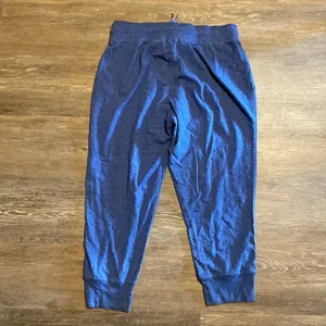 The North Face Blue Crop Sweatpants Size L thumbnail 2