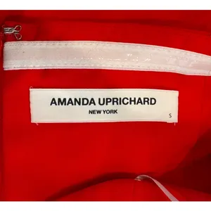 Amanda Uprichard Puzzle Strapless Midi Dress Size Small thumbnail 9