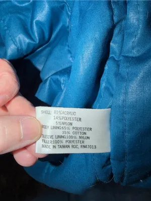 Super Cute Vintage 1980s Outer Scene Quilted Sweater Coat thumbnail 7