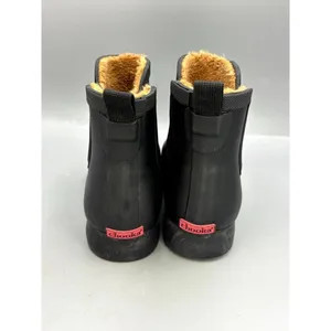 Chooka Delridge Womens Chelsea Rain Boots Sz 8 Black Waterproof Boots C11201531B thumbnail 4