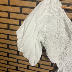 Free People Kalina White Side‎ Cutout Midi Dress Size Small thumbnail 7