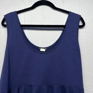 Venus Sleeveless Scoop Neck Babydoll Tank Top Women 2X Casual Minimalist Stretch thumbnail 3