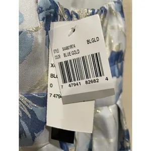 Speechless Blue‎ Metallic Halter Evening Formal Dress Gown Size 0 New with Tags thumbnail 10