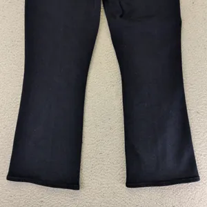 Paige Claudine Thin Denali‎ Flare Jeans Dark Indigo Seamed Trousers Women's 32 thumbnail 9