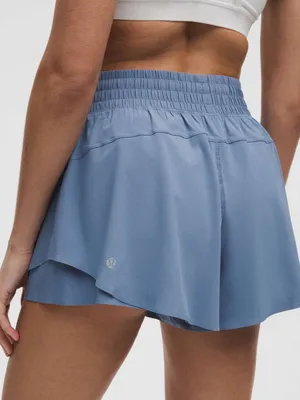 Lululemon Shake it out high rise running short 2.5” yoga Pilates activewear XXXS thumbnail 1