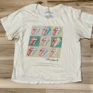 The Rolling Stones Graphic Short Sleeve Shirt Women’s Medium thumbnail 1