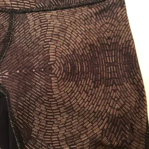 Lululemon Wunder Under Leggings Golden Goddess Cashew Brown Print thumbnail 8