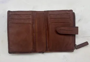 Genuine Brown Leather Wallet thumbnail 1