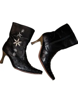 El Canelo Black Cowgirl Boots thumbnail 2