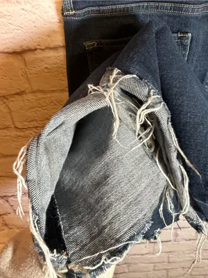 Kancan flare leg‎ distressed denim jeans Womens size 15/31 thumbnail 7