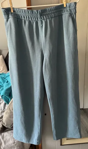 Lululemon Softstreme High-Rise Straight Crop Pants Utility Blue thumbnail 1