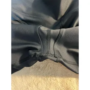 Alo Yoga Women's Airlift High Waist Capri Celeste Leggings Black Mesh Size L thumbnail 7