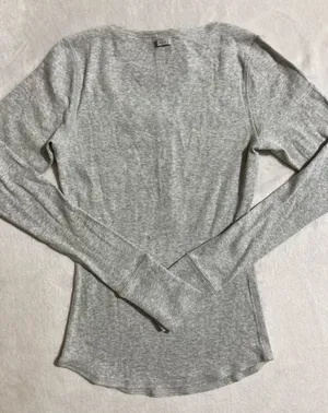 SKIMS Cotton Rib Henley M thumbnail 3