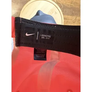 Nike Dri-FIT Legacy91 Adjustable Hat Cap Neon‎ Pink Coral Golf Running 92 ** thumbnail 8