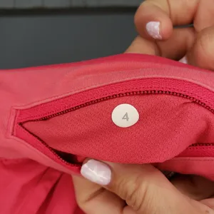 Lululemon Speed Up Shorts Womens 4 Pink Running Athletic Lined 4 Inch thumbnail 3