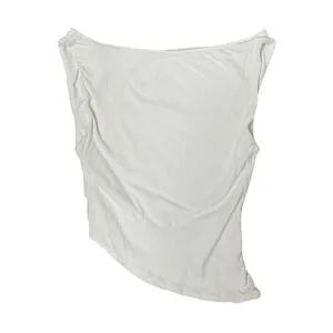 Eco-SkinKiss Rib Cowl Collar Asymmetrical Hem Tank thumbnail 3