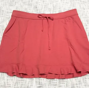 Vintage Y2K Express Coral A-Line Mini Skirt 🪸 Size Large thumbnail 1