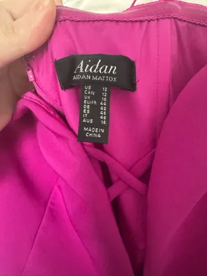 Aidan Mattox Pink formal dress thumbnail 3