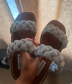 Steve Madden Sparkly Sandals thumbnail 1