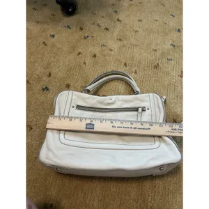 Kate Spade New York Mott Street Fisher Bag Cream Satchel Purse Chic Career thumbnail 3