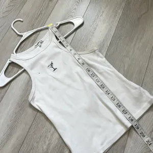 Reformation Tank Top organic cotton martini embroidered nova womens White small thumbnail 7