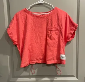Calvin Klein Performance Coral Crop Top thumbnail 1