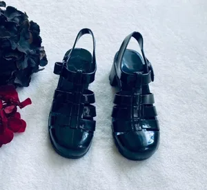 Jelly Sling back Heel Sandal Shoes Sz 6 thumbnail 1