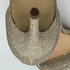 ⭐🆕 Jessica Simpson gold champagne Sparkly heels. C1‎ thumbnail 12