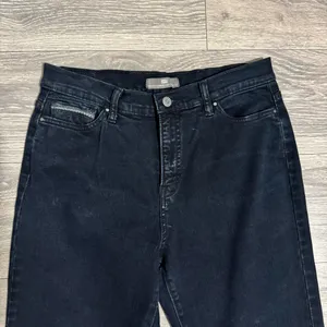 Levi's Women Black Perfectly Slimming 512 Straight Leg High‎ Rise Jeans W32 L32 thumbnail 2