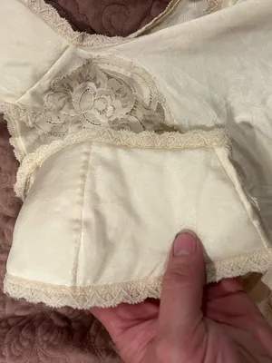 Vanity Fair Ivory Lace-Trim Camisole thumbnail 3