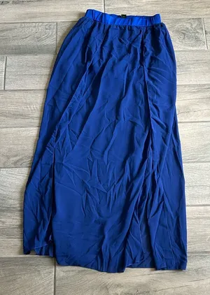 SHEIN maxi sheer blue skirt with shorts underneath thumbnail 1