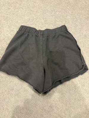 aerie gray sleep shorts  thumbnail 2