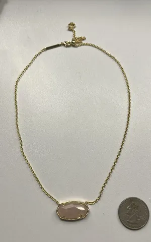 Kendra Scott Necklace Elisa Gold thumbnail 1
