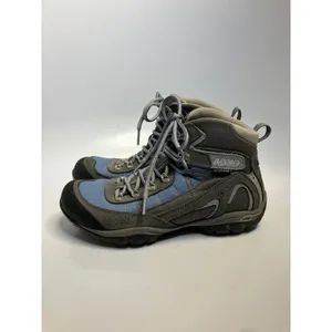 Asolo Mesita Waterproof Hiking Boots Womens 7.5 Blue Grey Good Vibram Sole Suede thumbnail 3