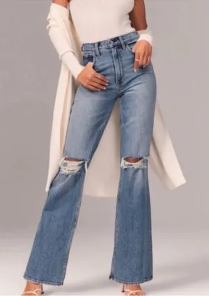 Abercrombie & Fitch The 90s Relaxed Jean Ultra High Rise Jeans thumbnail 1