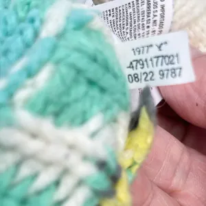 American Eagle‎ Chunky Sweater Women Small Fair Isle Mock Neck Nordic Hygge Cozy thumbnail 11