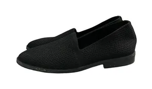 Eileen Fisher Black‎ Demi Knit Stretch Loafer thumbnail 1