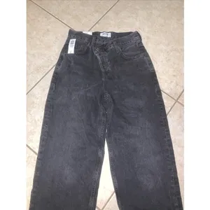 Agolde women's jeans, black, size 23, new with tags 100% Organic Cotton 0054 thumbnail 3