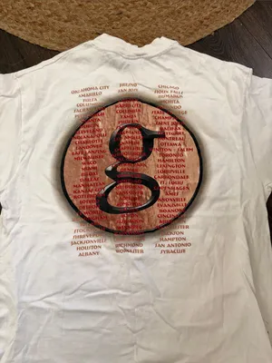Vtg 90s Garth Brooks Tour Country Music T-Shirt Size XL Hanes Beefy thumbnail 2
