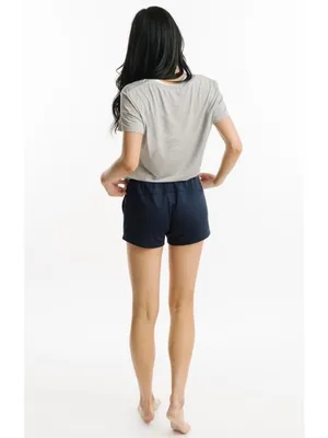Zyia Active Women's Blue Relaxed Texture Shorts Size XL (Runs Small) NWT thumbnail 8