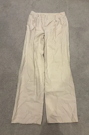 a new day Cream Wide-Leg Pants thumbnail 1