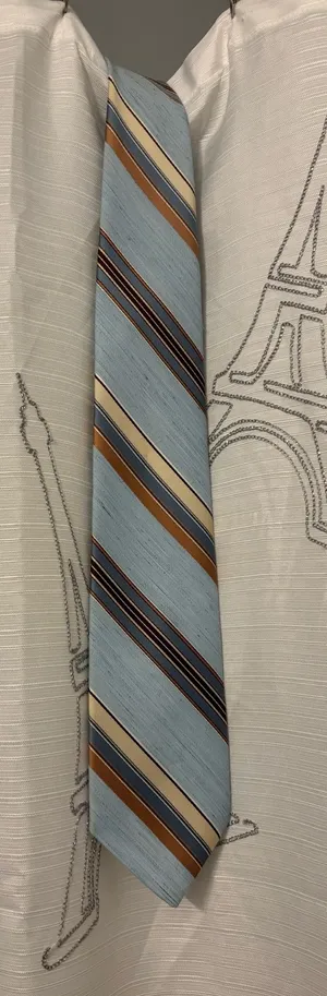 Men tie Blue thumbnail 1