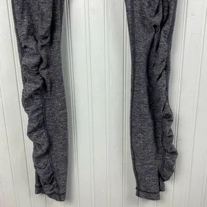 Lululemon Run Turn Around Tight Heathered Black Womens Size 8 Athleisure Running thumbnail 5
