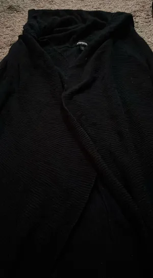 Long sleeve cardigan Black Size L thumbnail 4