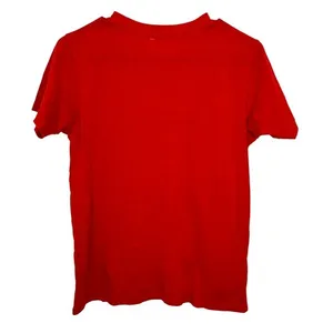 J‎ Crew Bellissima Beautiful Red Pink Cotton Lightweight 100% Cotton T Shirt thumbnail 2